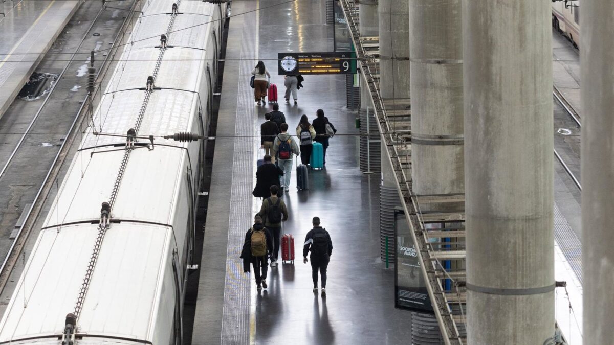 El plan alternativo de transporte de Renfe entre Madrid y Andalucía se desarrolla con normalidad