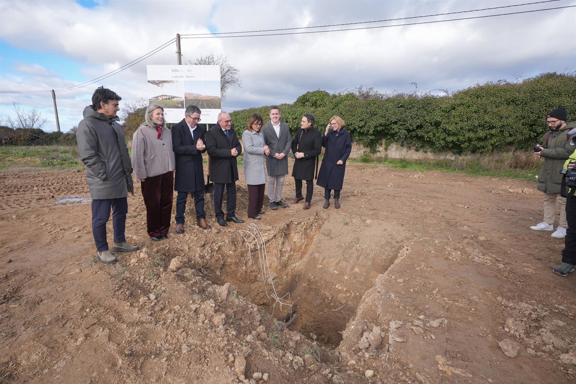 EDA Drinks & Wine Campus inicia la construcción de su sedes de Laguardia (Álava)