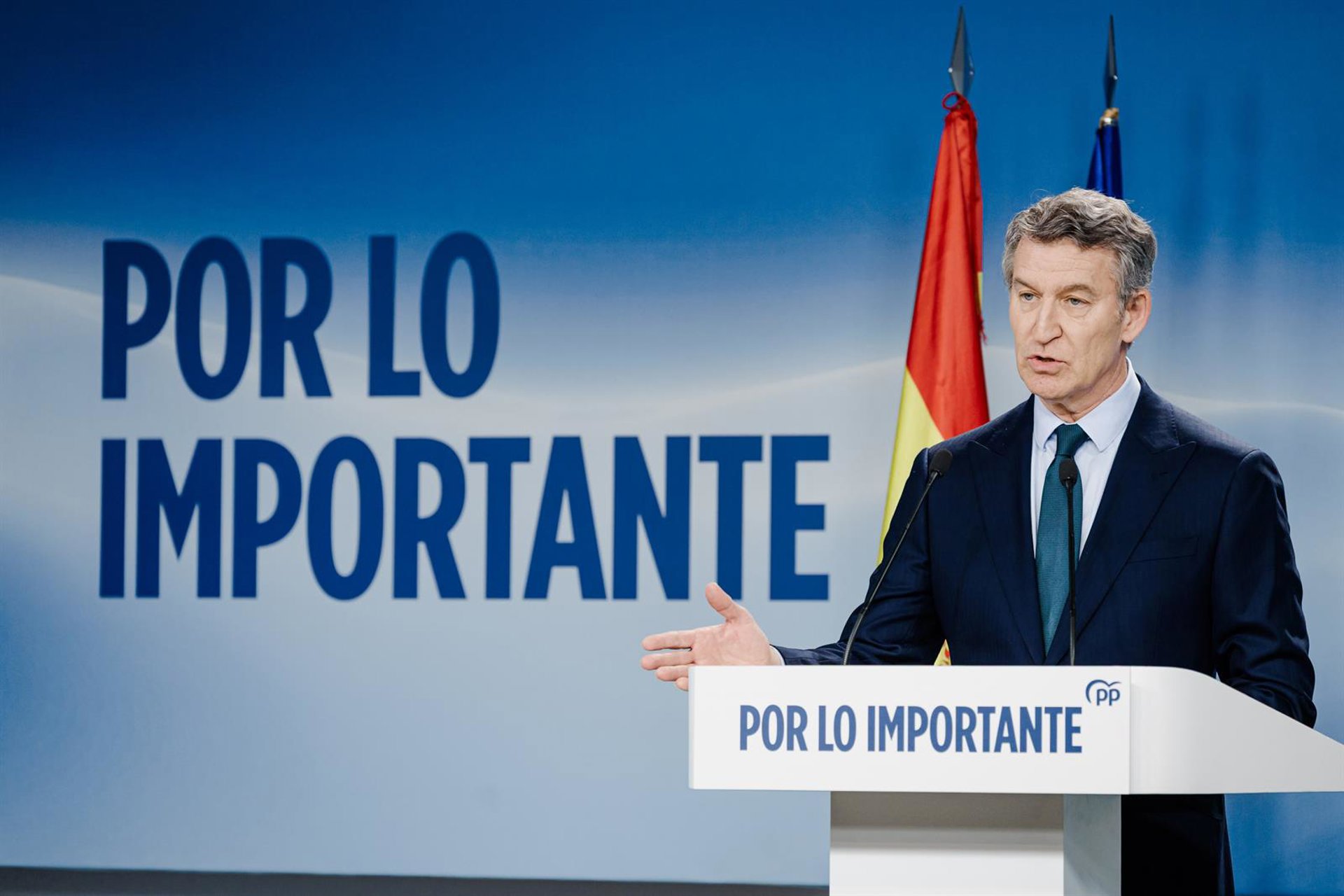 Feijóo exige a Sánchez sacar la subida de las pensiones del decreto ‘ómnibus’ o no tendrá el apoyo del PP