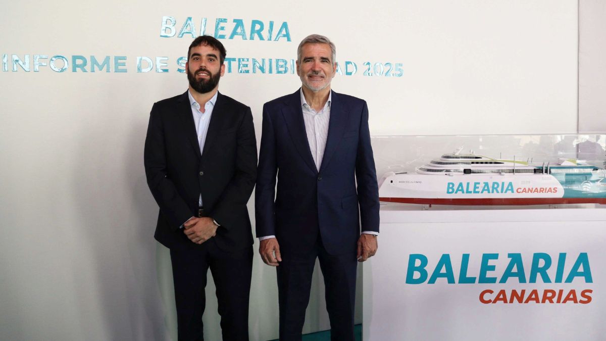 Baleària supera los 800 millones y marca récord de facturación en 2025