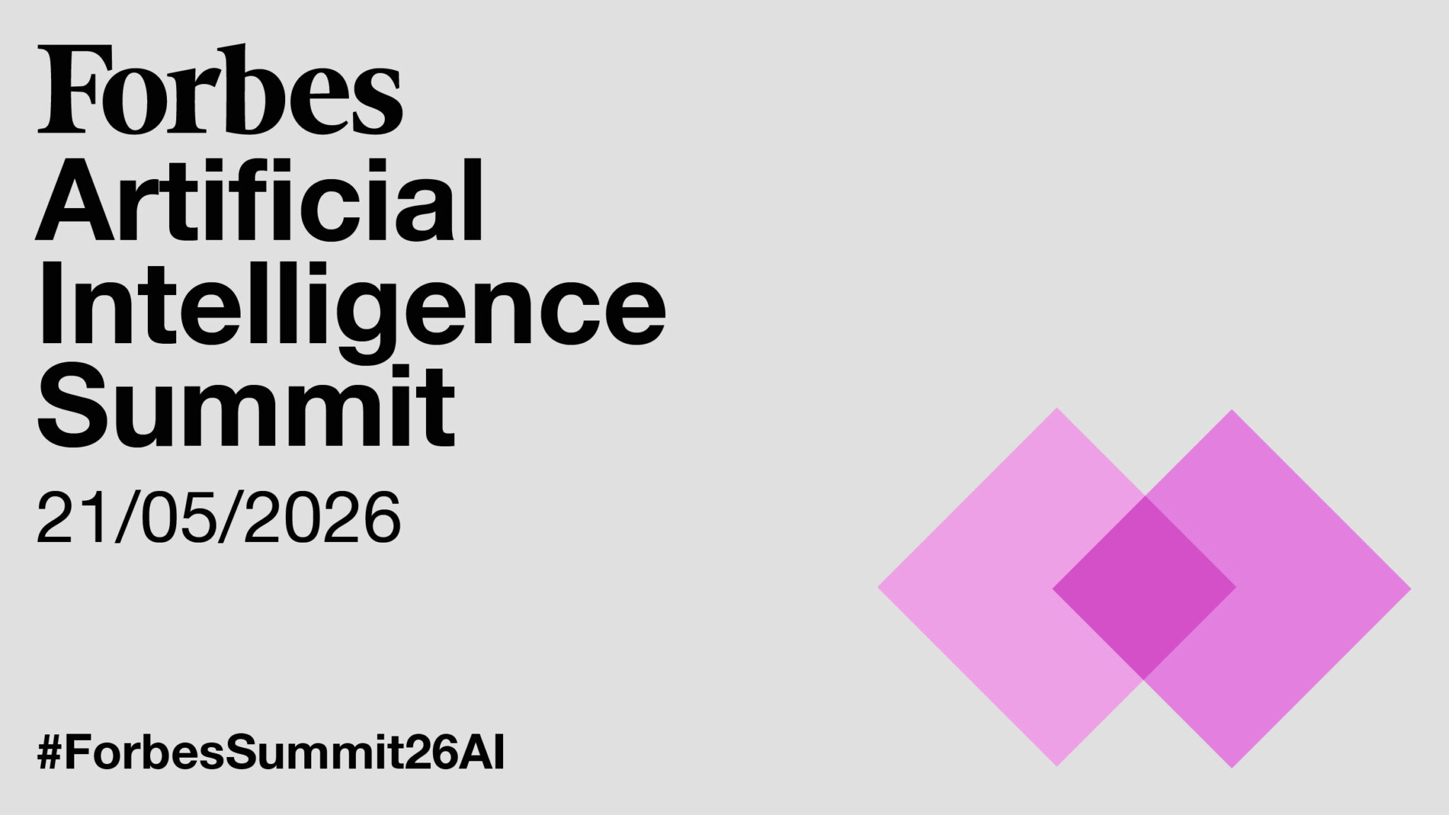 Forbes Artificial Intelligence Summit 2026 - Forbes España