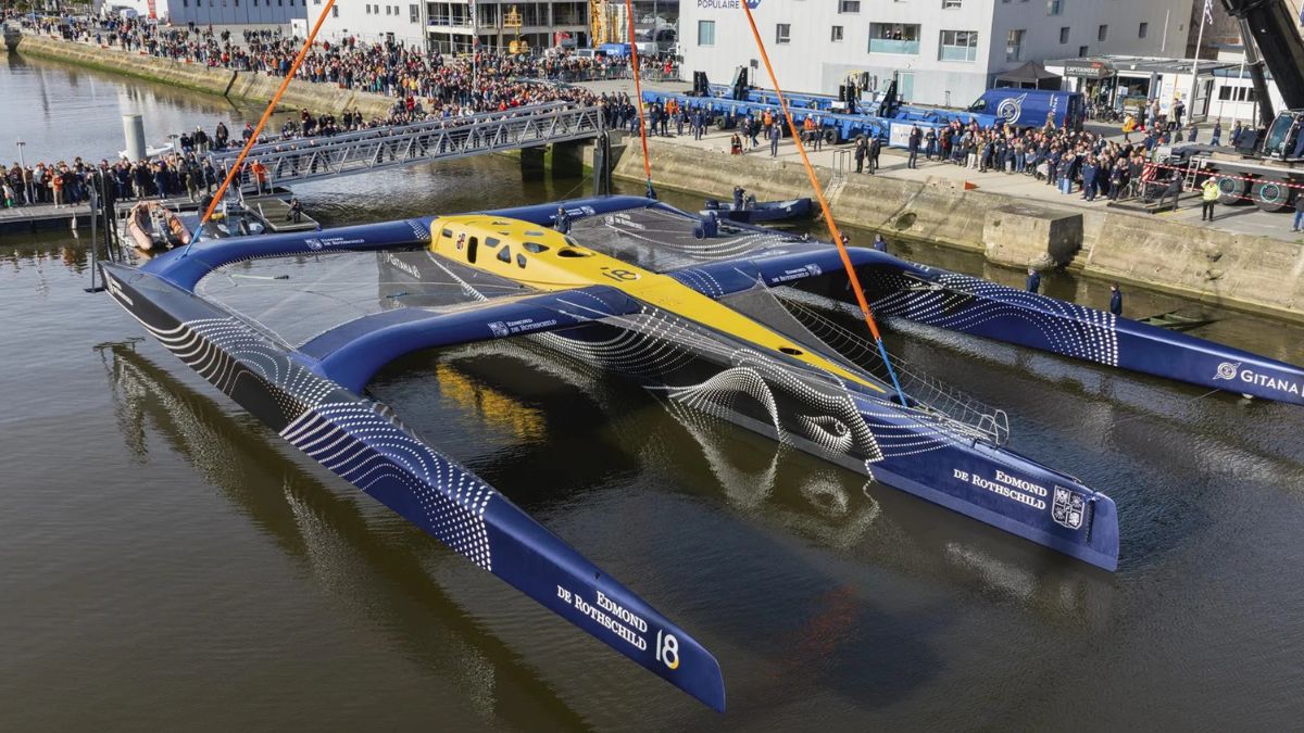 Así es ‘Gitana 18’, el nuevo Maxi Edmond de Rothschild: 32 metros diseñados para volar a 40 nudos