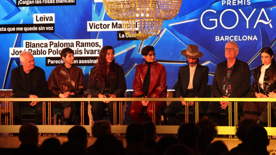 El talento musical nominado a los Goya se reúne en Barcelona en un encuentro exclusivo previo a la gran noche del cine español