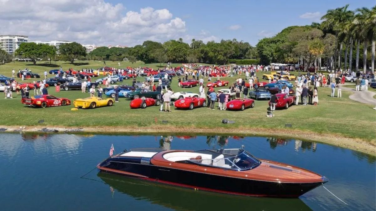 Dos iconos italianos, Ferrari y Riva, celebran estilo y rendimiento en el sur de Florida