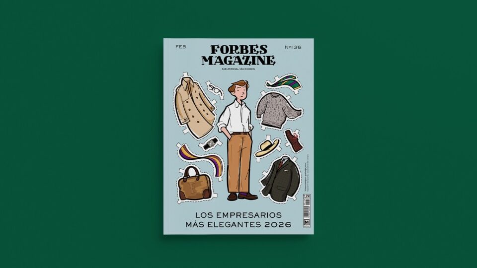 Los 50 empresarios más elegantes en el nuevo Forbes de febrero