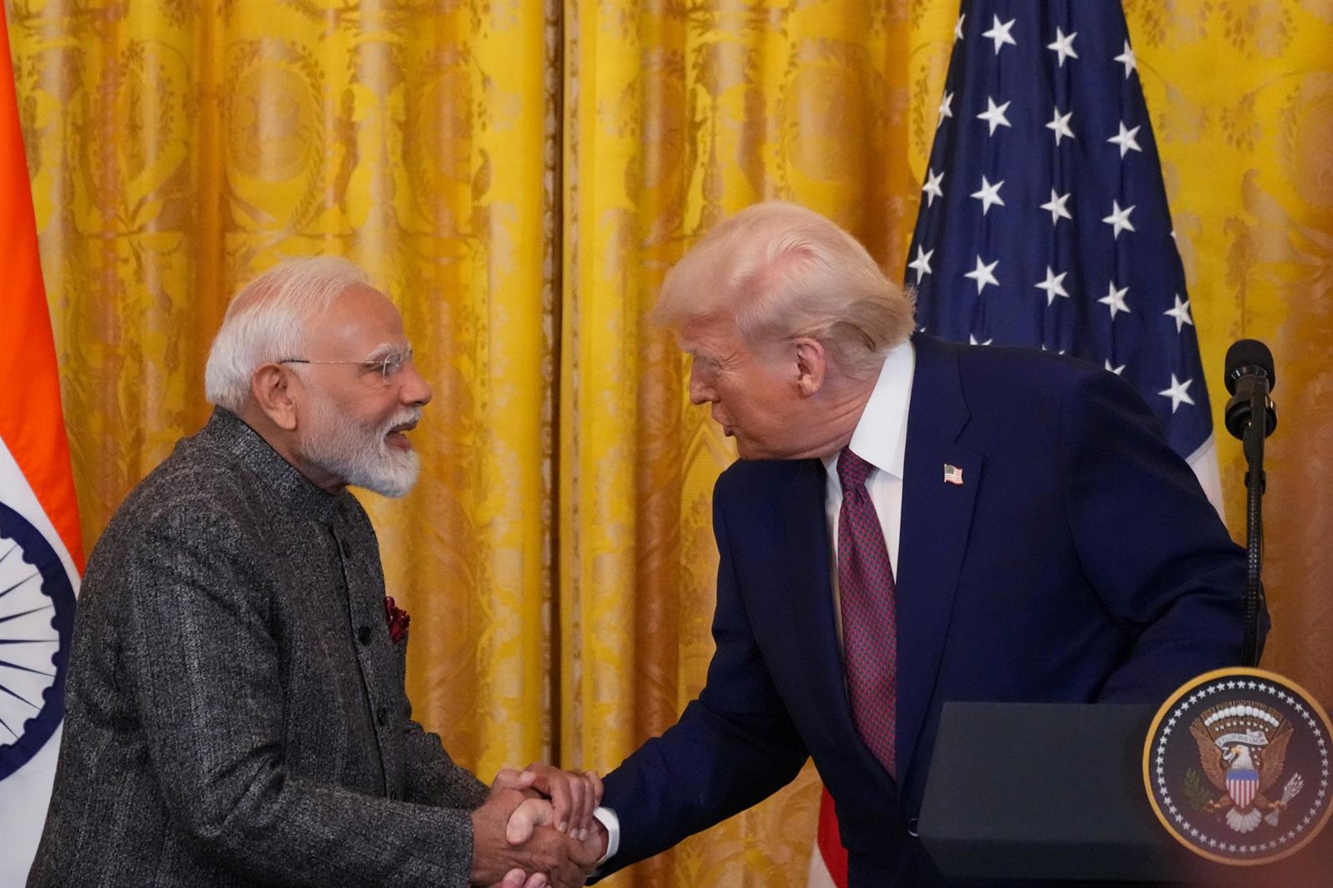 India elimina los aranceles a EEUU y deja de comprar petróleo ruso a cambio del alivio comercial de Washington