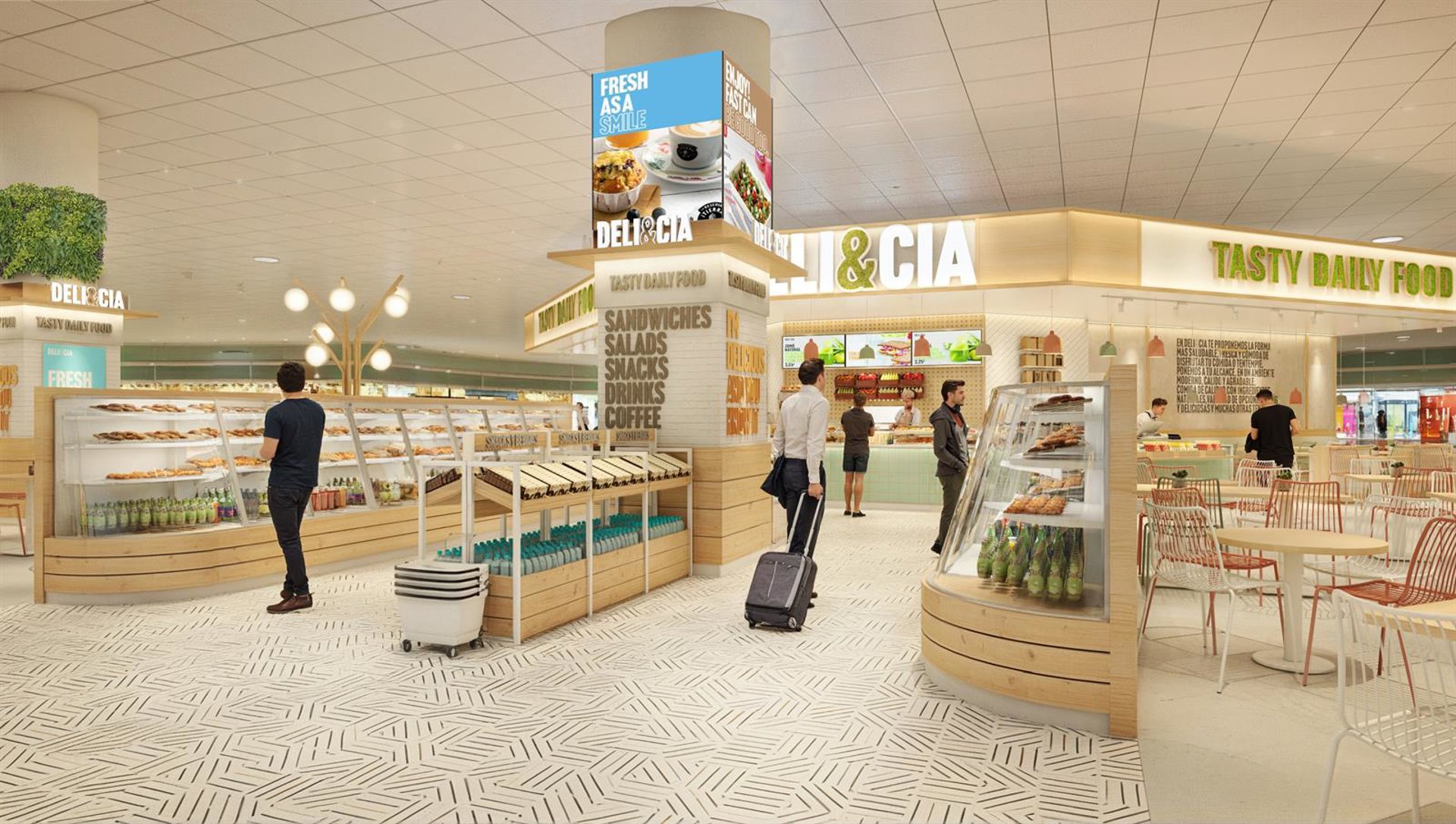 Areas se adjudica la gestión de 22 nuevos establecimientos en el Aeropuerto de Barcelona