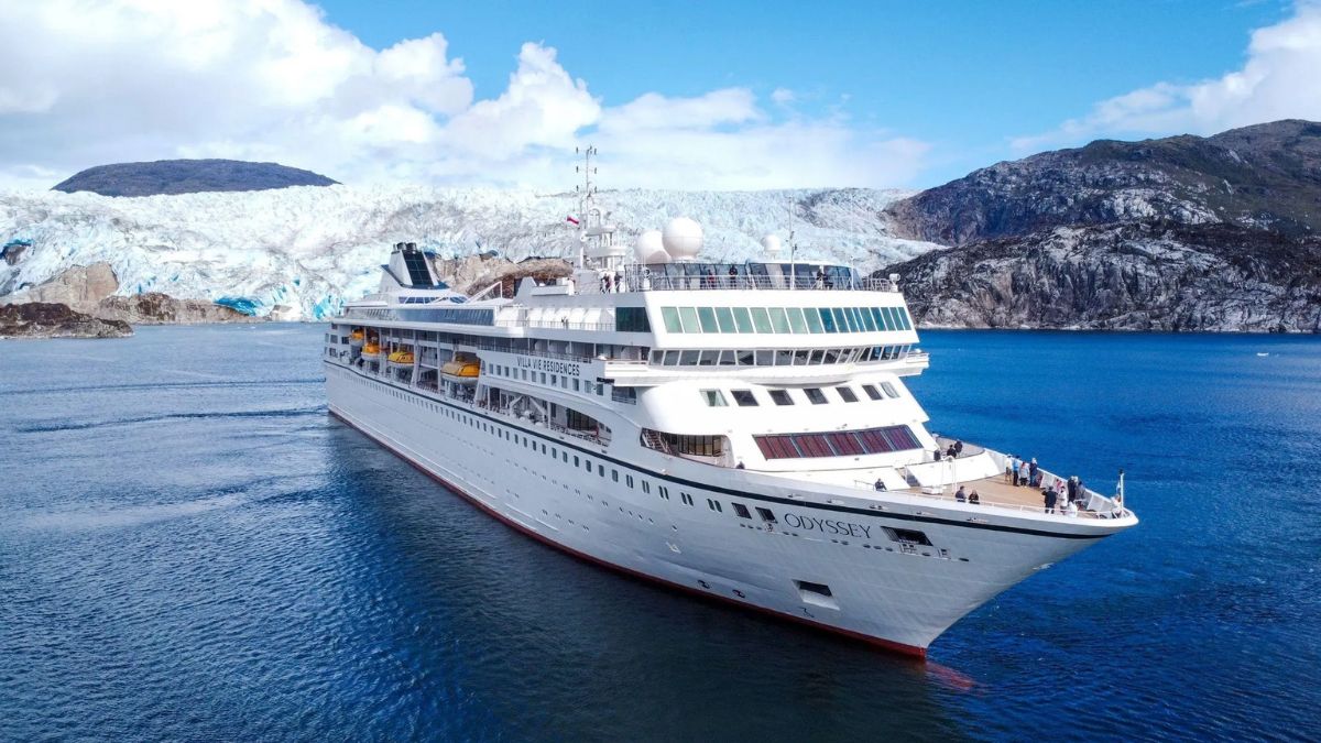 ‘Odyssey’, así es el crucero que lleva a sus propietarios a un viaje de 15 años por 140 países