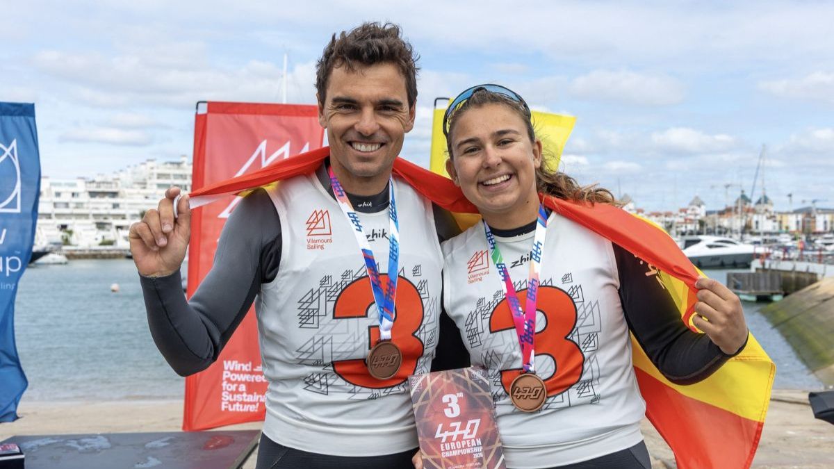 Jordi Xammar y Marta Cardona conquistan el bronce en el Europeo de 470