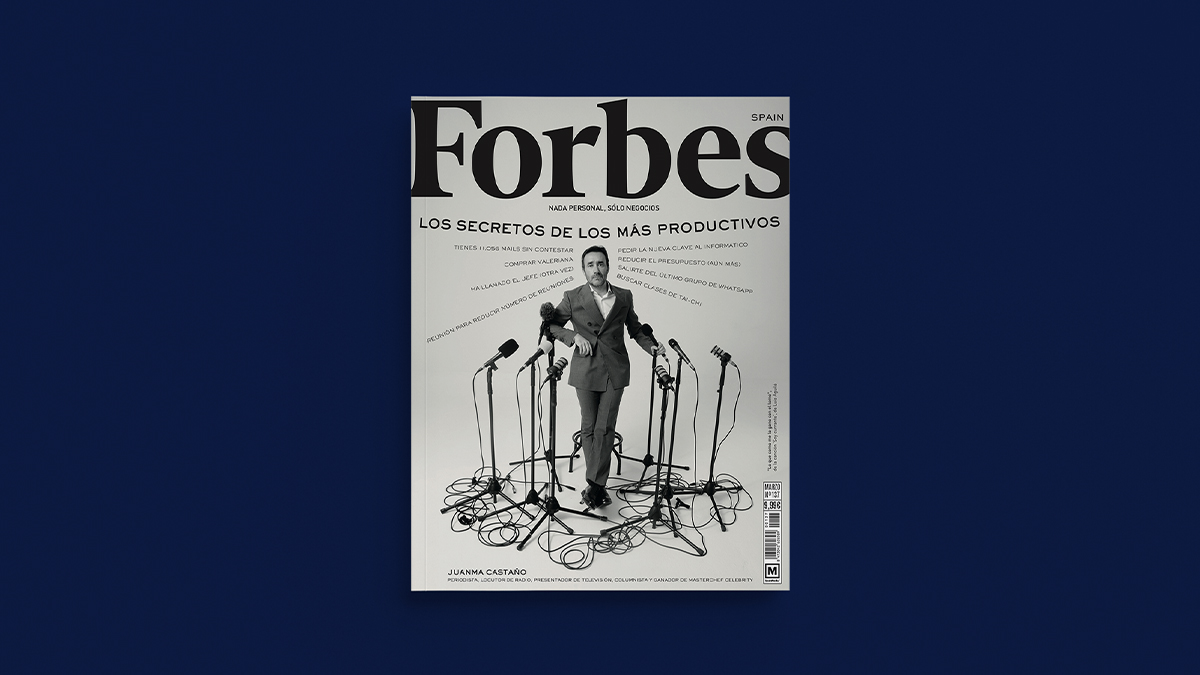 Juanma Castaño y los secretos de Los Más Productivos, en el nuevo Forbes de marzo
