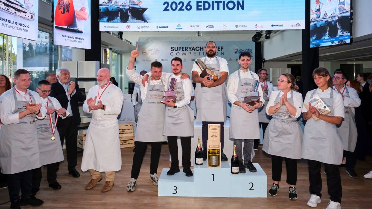 Superyacht Chef Competition 2026: la cocina de élite en alta mar ya tiene ganador