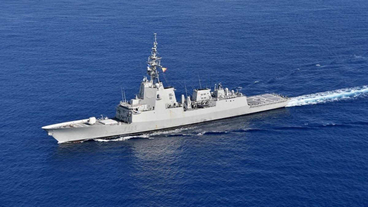 La Armada releva la fragata Cristóbal Colón por la Méndez Núñez en la misión en Chipre