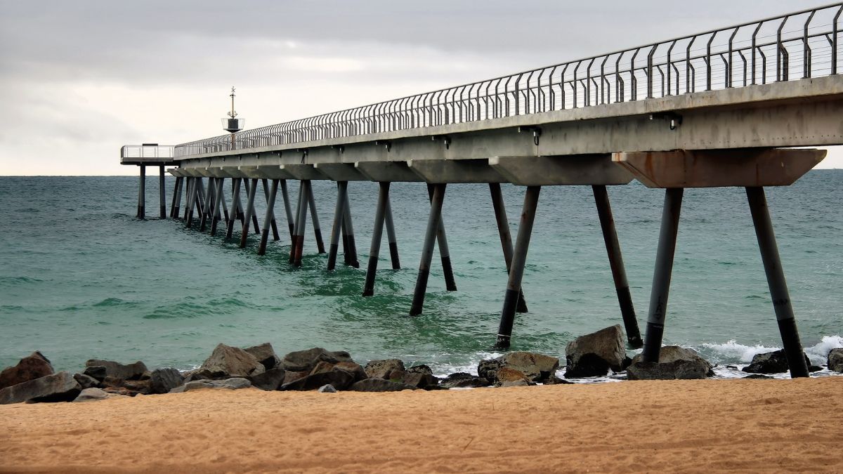 Badalona reconstruirá el Pont del Petroli tras años del temporal Gloria