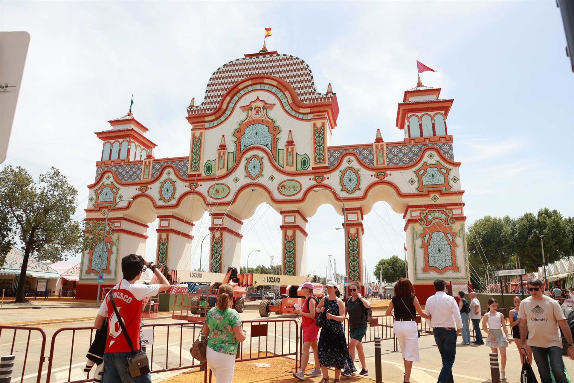 Orange invierte más de dos millones para dotar de cobertura a sus usuarios en la Feria de Abril