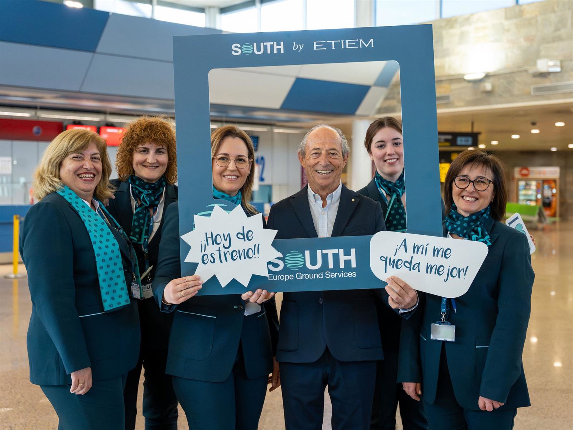 South, compañía de handling de IAG, estrena sus nueva uniformidad en 36 aeropuertos