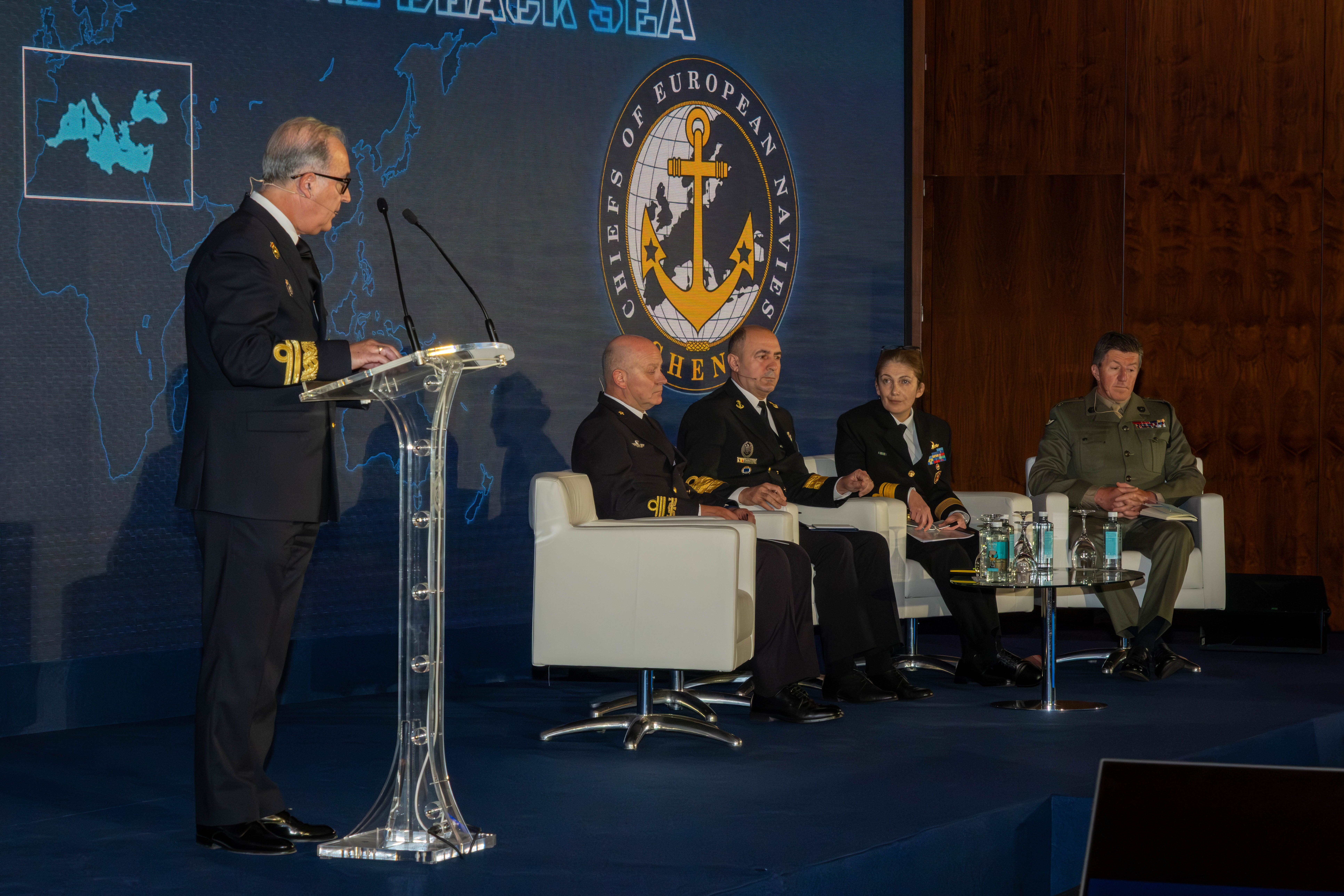 La Armada refuerza en Madrid la cooperación naval europea