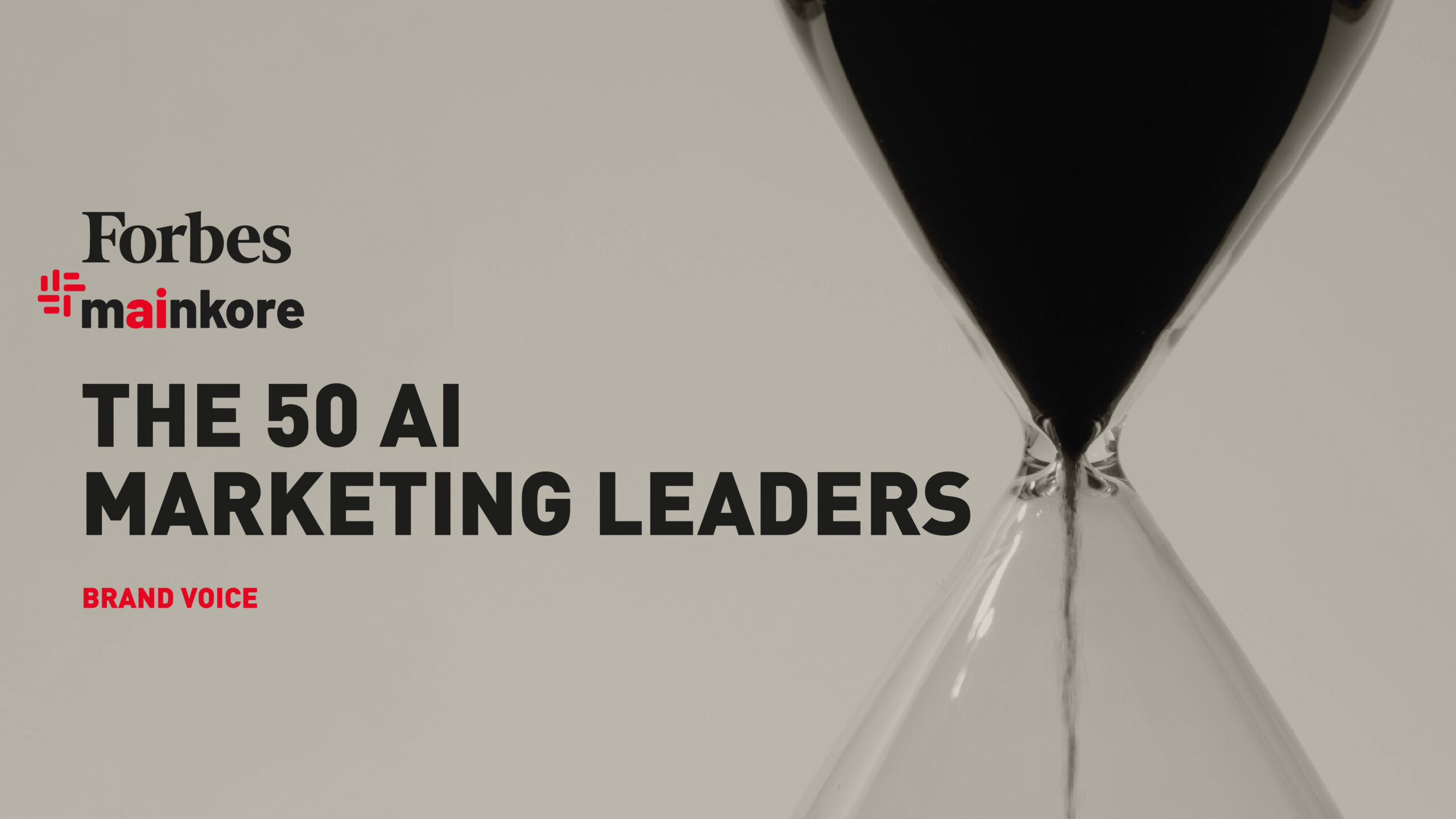 Lista Forbes España | The 50 AI Marketing Leaders