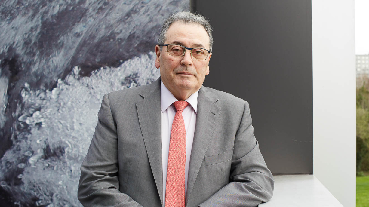 Sabino García Vallina, dueño y fundador de la ingeniería asturiana TSK.