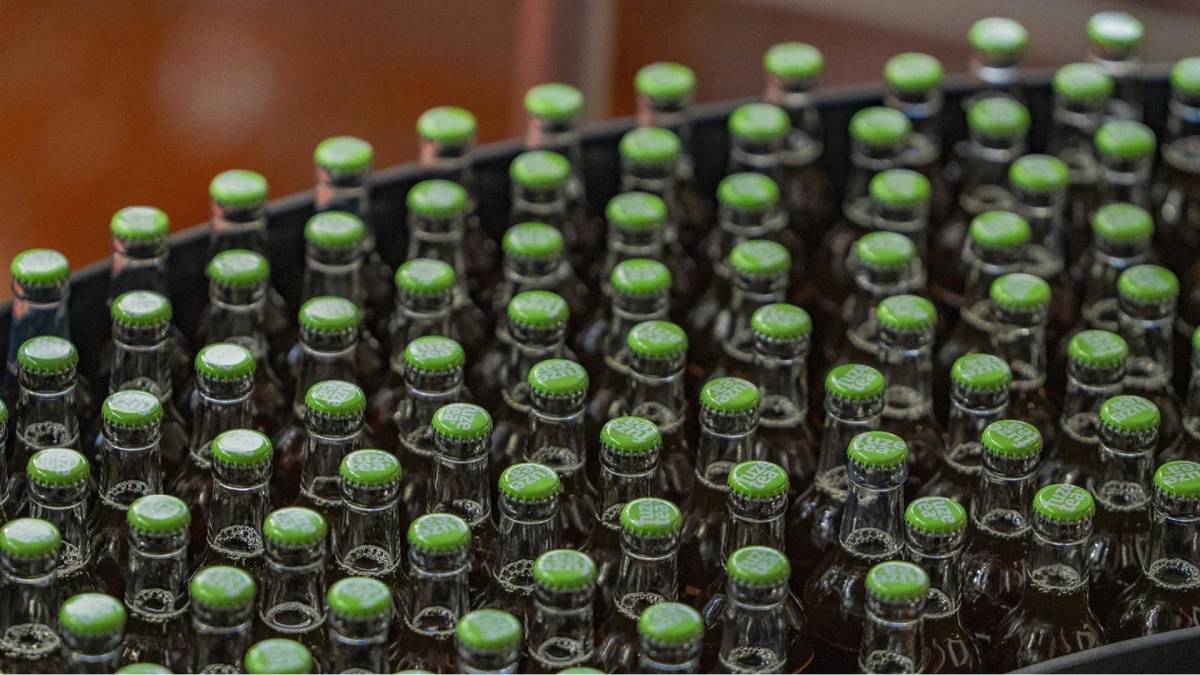 Botellas de Fuze Tea.