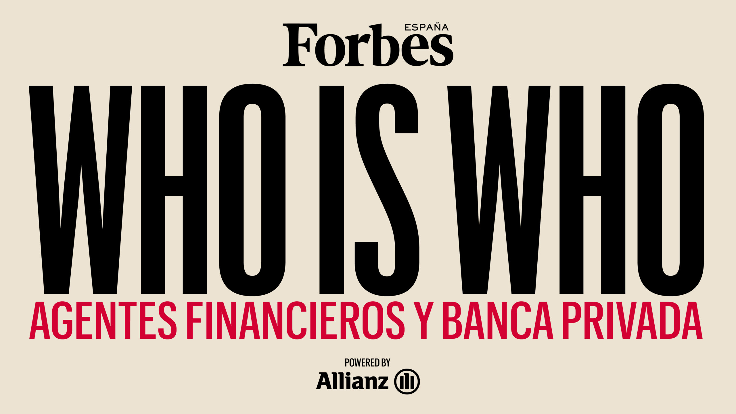 Who is Who 2026 de Agentes Financieros y Banca Privada