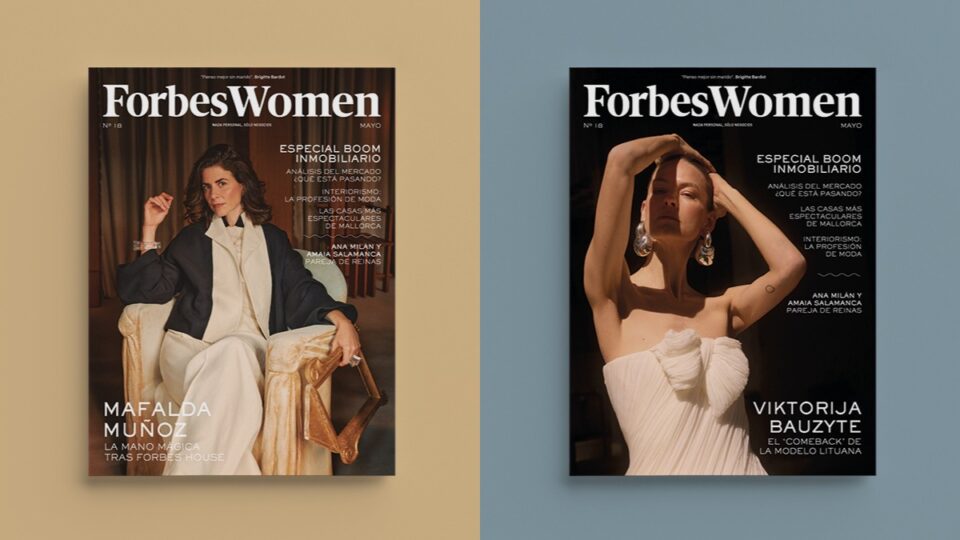 El número de mayo de Forbes Women viene con dos portadas y un especial sobre el boom inmobiliario 