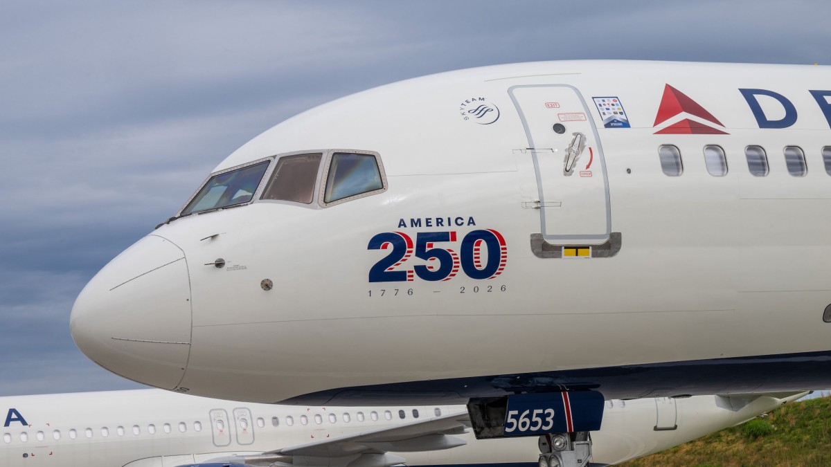 Delta celebra a bordo el 250º aniversario de Estados Unidos