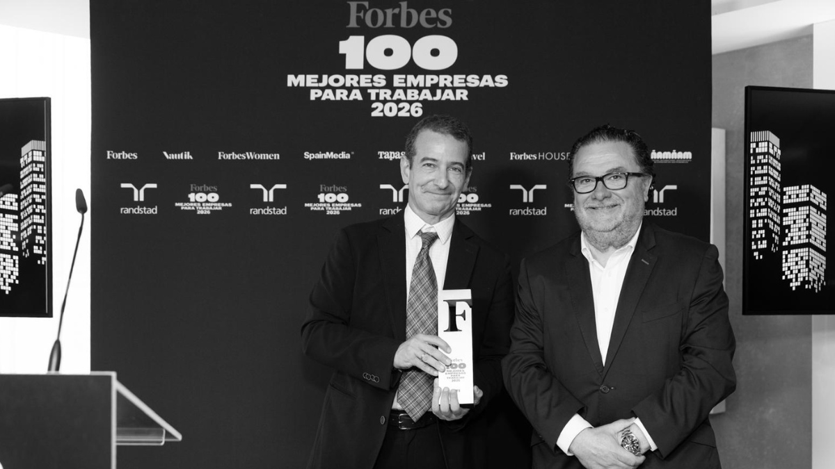 JTI recoge el premio Forbes a la Mejor Empresa para Trabajar 2026: "Son las personas quienes nos permiten alcanzar esos objetivos"