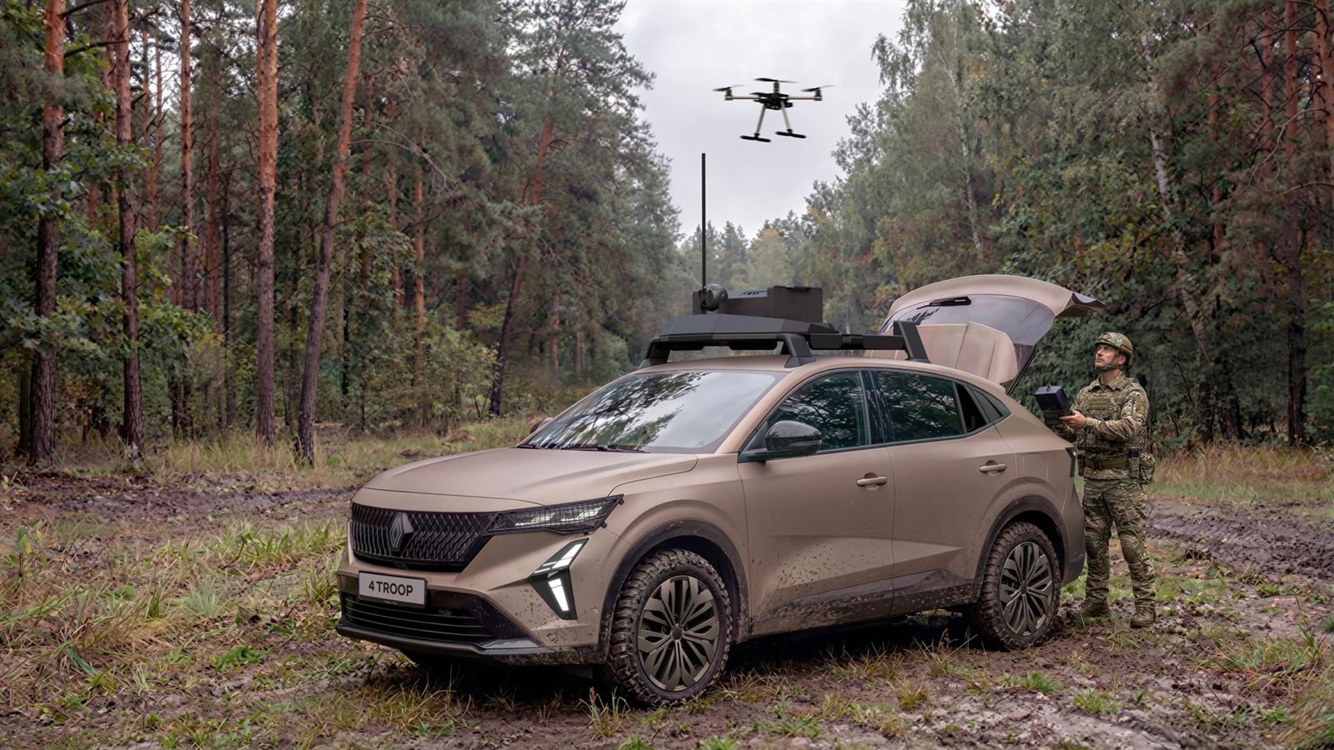 Renault Group y Thales presentan un prototipo de vehículo adaptado a las necesidades de fuerzas terrestres