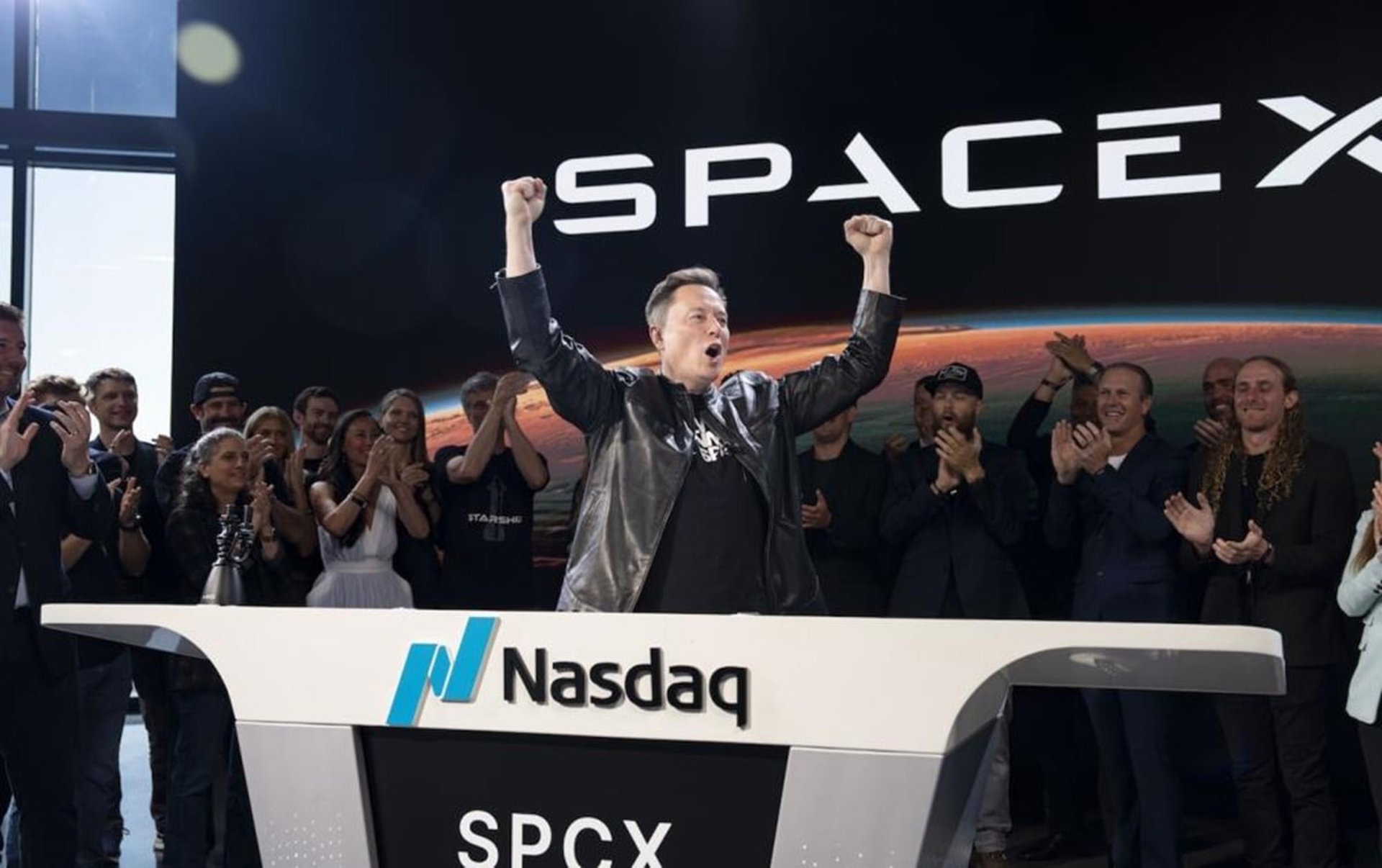 Las acciones de SpaceX marcan un aumento superior al 16% en su segunda jornada de cotización en Bolsa