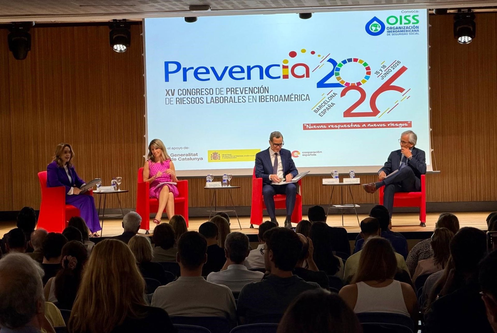 La OISS impulsa la agenda iberoamericana de seguridad y salud en el trabajo en Prevencia 2026