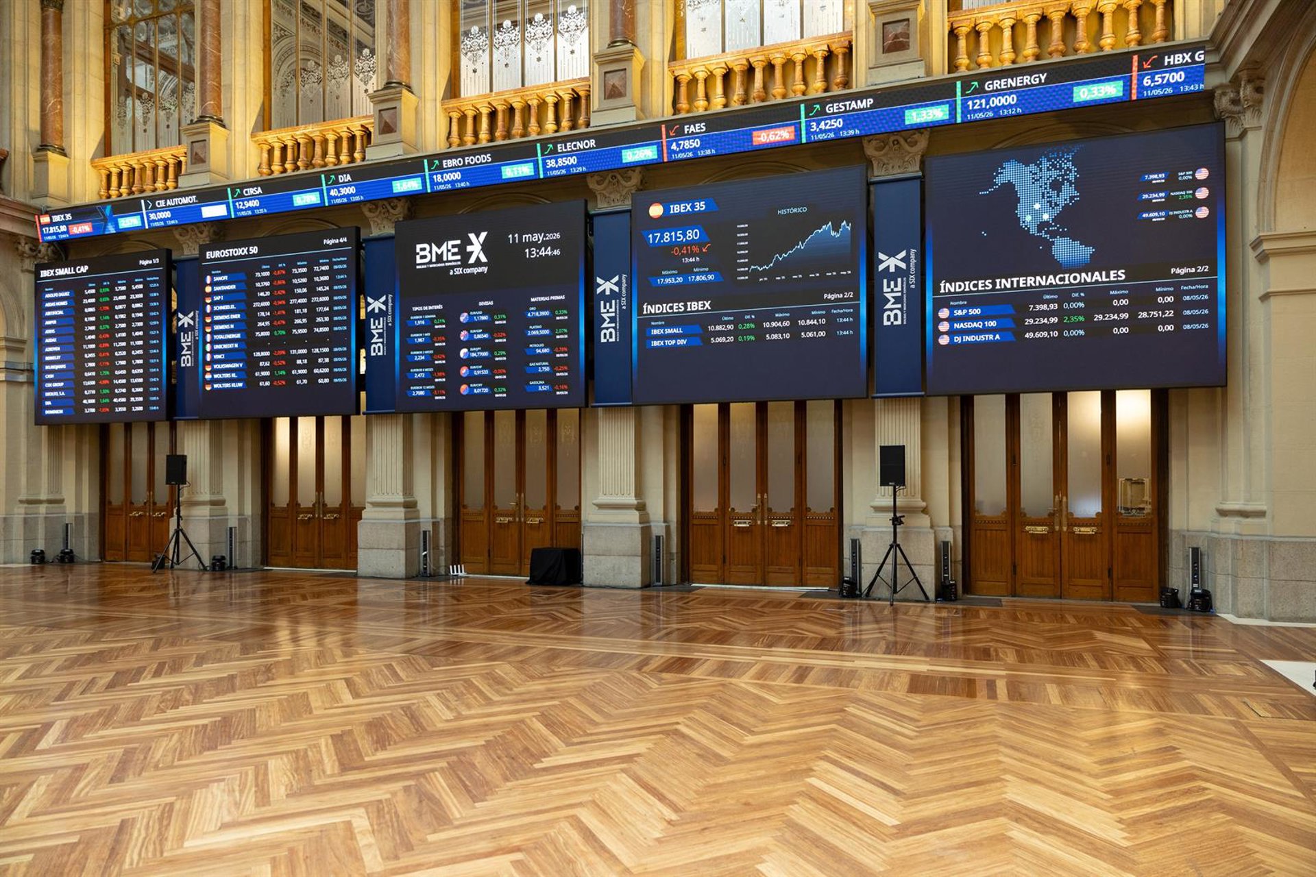 El Ibex 35 reedita sus máximos por tercer día consecutivo hasta los 19.163,6 puntos (+0,69%)