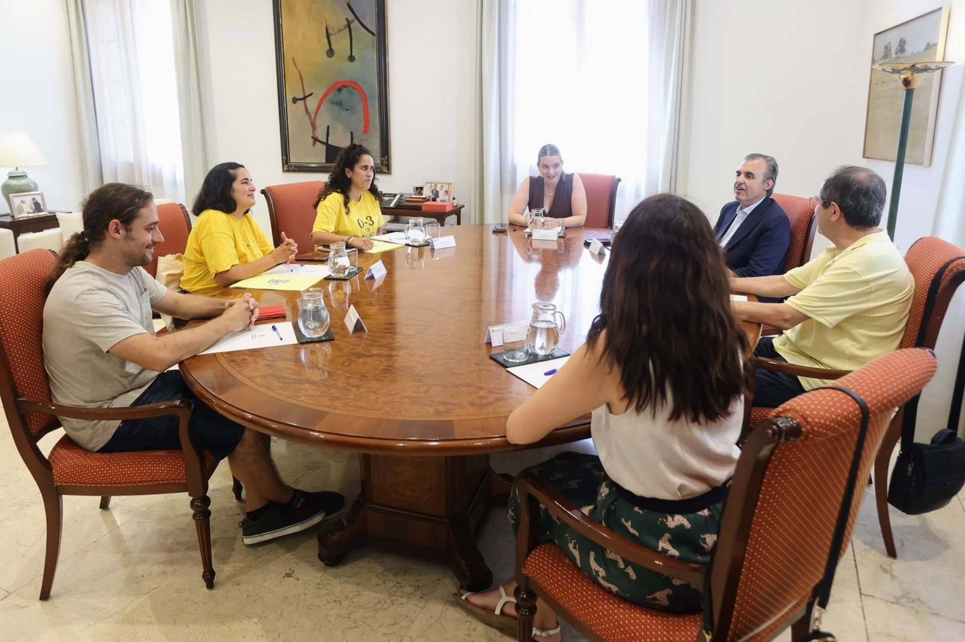 La Xarxa 0-3 sale satisfecha de la reunión con Prohens por su «predisposición»: «Nos hemos sentido escuchadas»