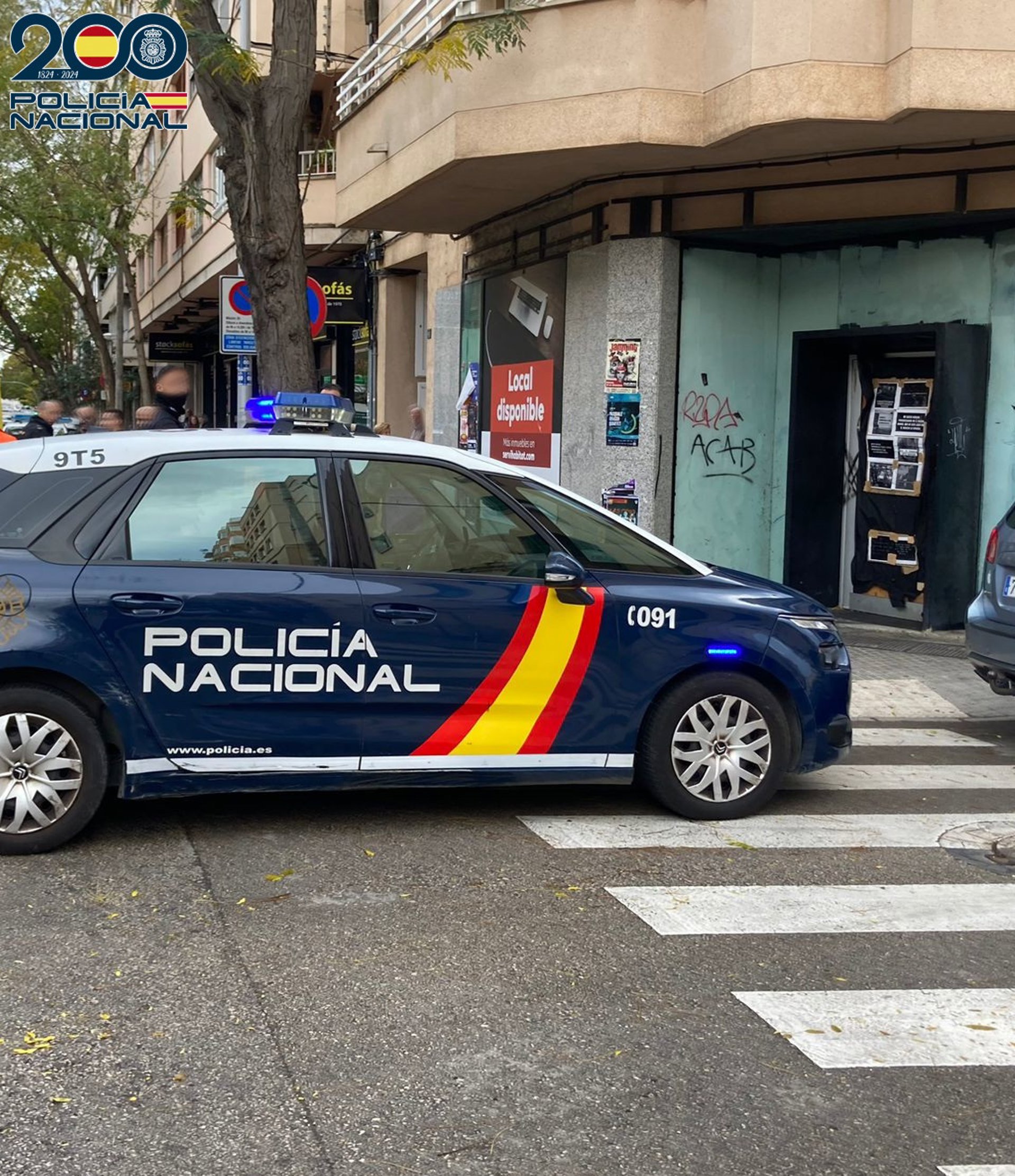 La Policía Nacional detiene a una mujer por negarse a pagar las consumiciones en un restaurante de Palma