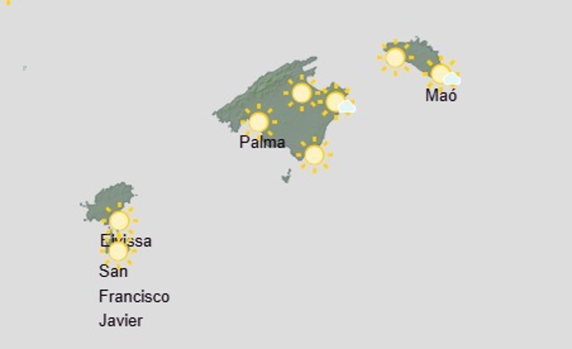 Predicción meteorológica para hoy, lunes 29 de junio, en Baleares: temperaturas altas en el sur de Mallorca