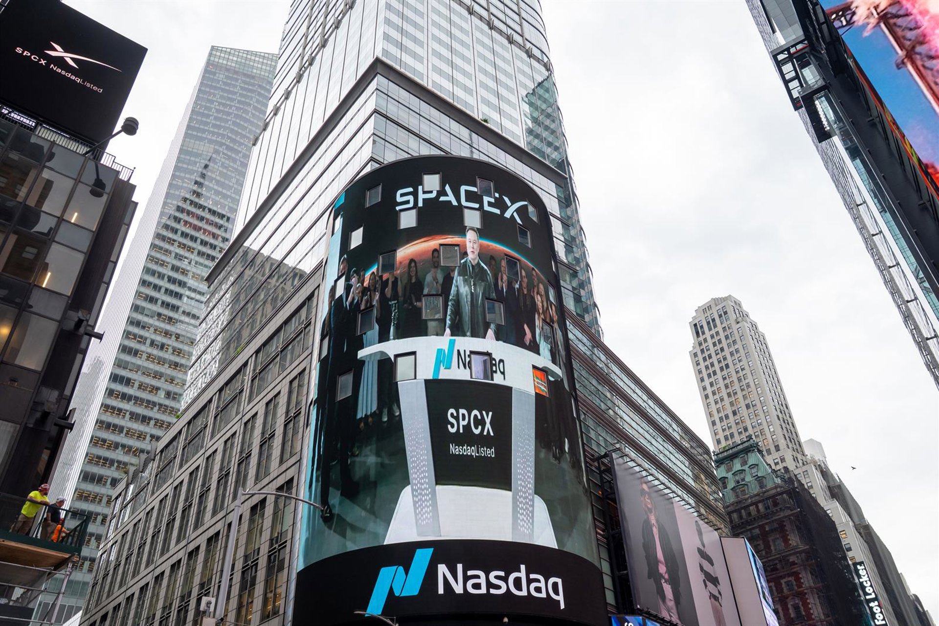 SpaceX entrará el 7 de julio en el Nasdaq 100