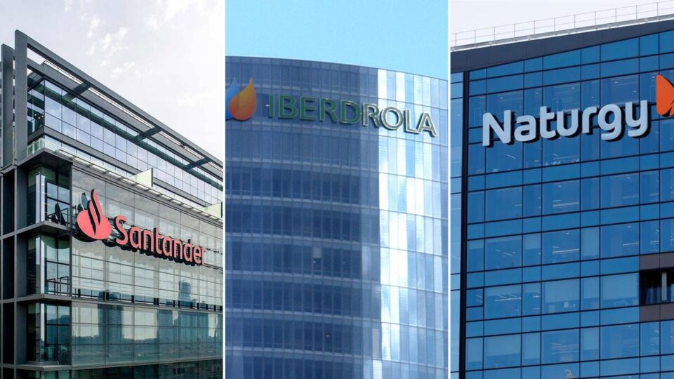 Santander, Iberdrola y Naturgy suman 14.500 millones de beneficio en una jornada de resultados récord