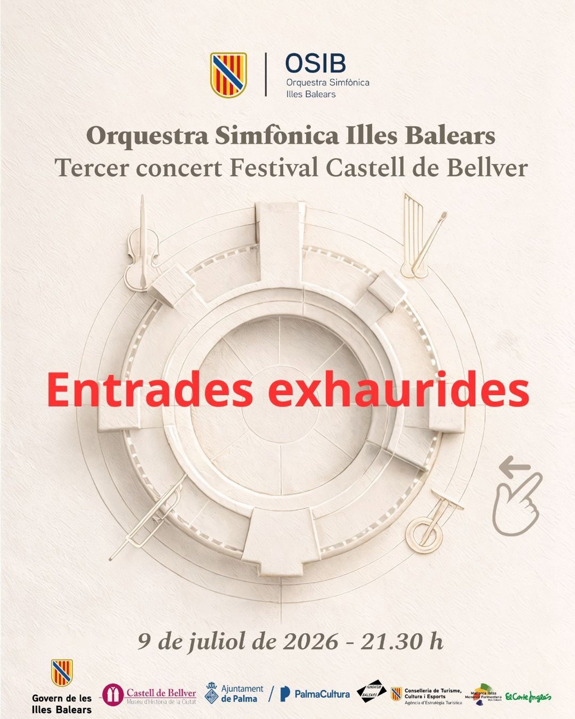 Francisco Fullana protagonizará el concierto del Festival Bellver de la Orquesta Sinfónica como solista y director