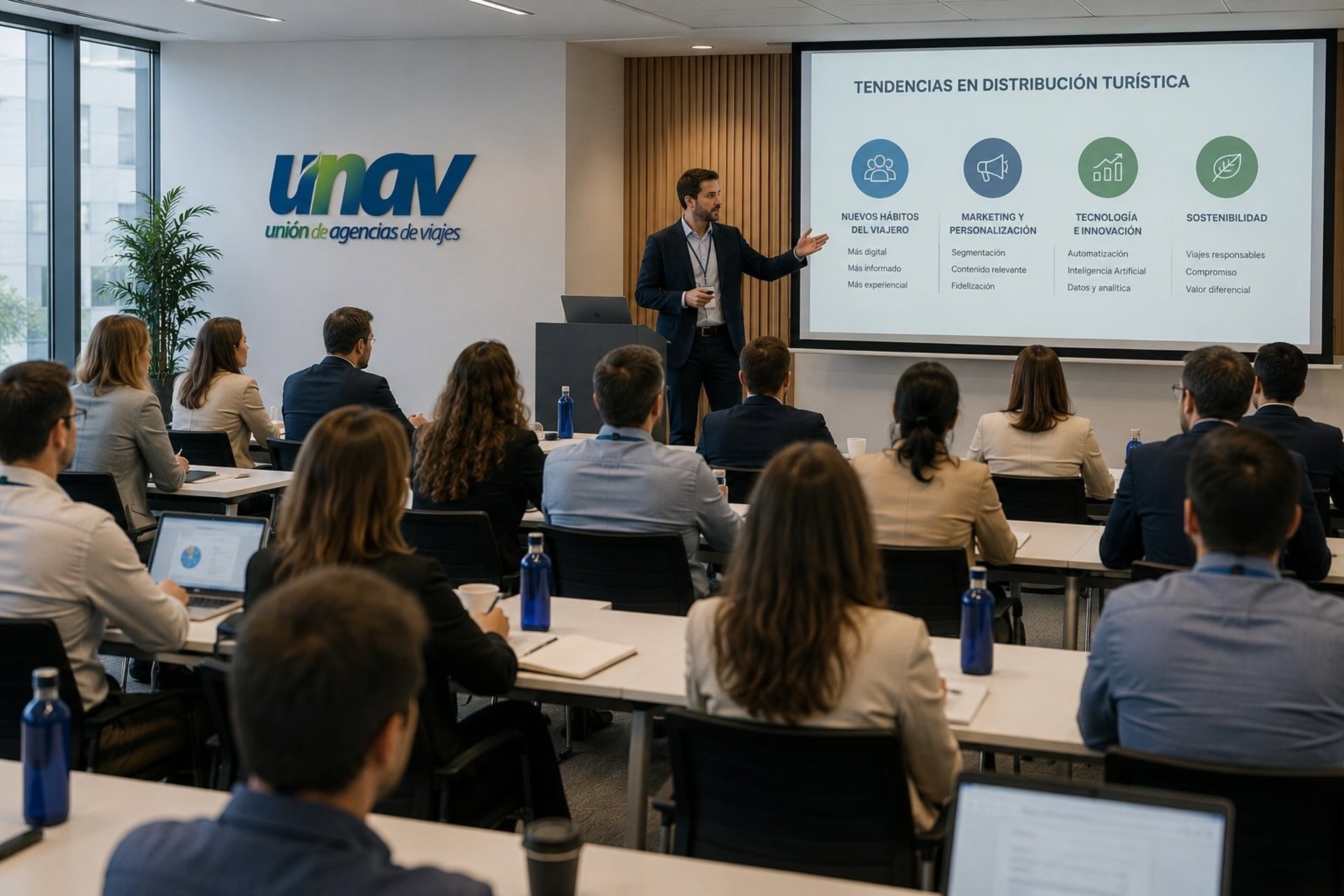 UNAV crea un área de trabajo para grupos de gestión y grandes redes turísticas con 3.000 puntos de venta