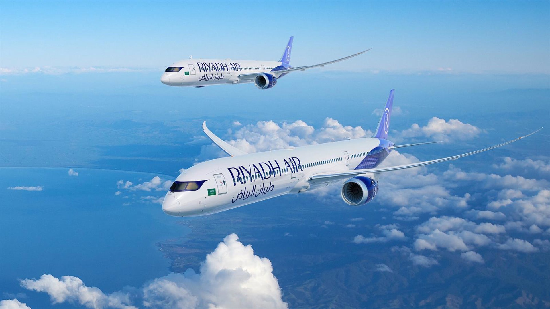 Riyadh Air ejerce opciones por 28 aviones Boeing 787 Dreamliner y confirma un pedido de seis Airbus A350-1000
