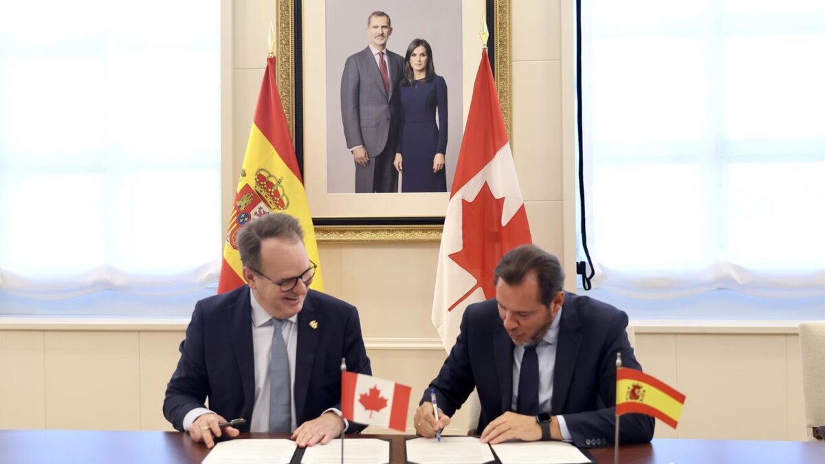 España y Canadá firman un memorando para crear un corredor marítimo verde entre ambos países España y Canadá firman un memorando para crear un corredor marítimo verde entre ambos países