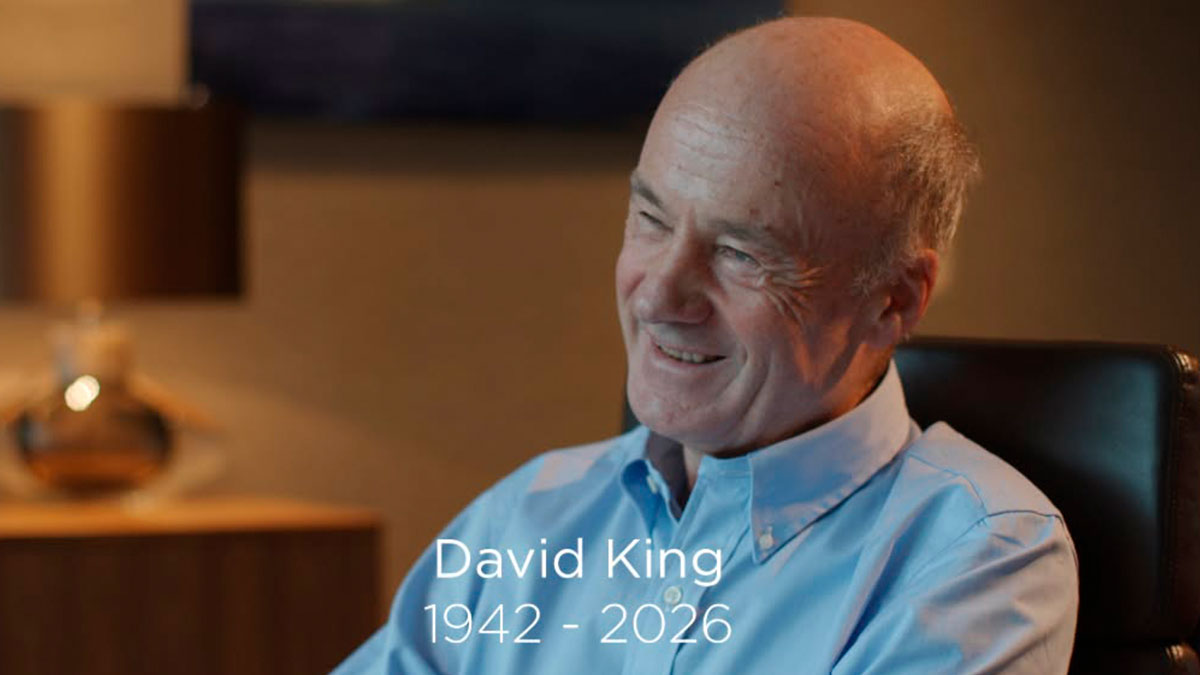 Adiós a David King, fundador de Princess Yachts