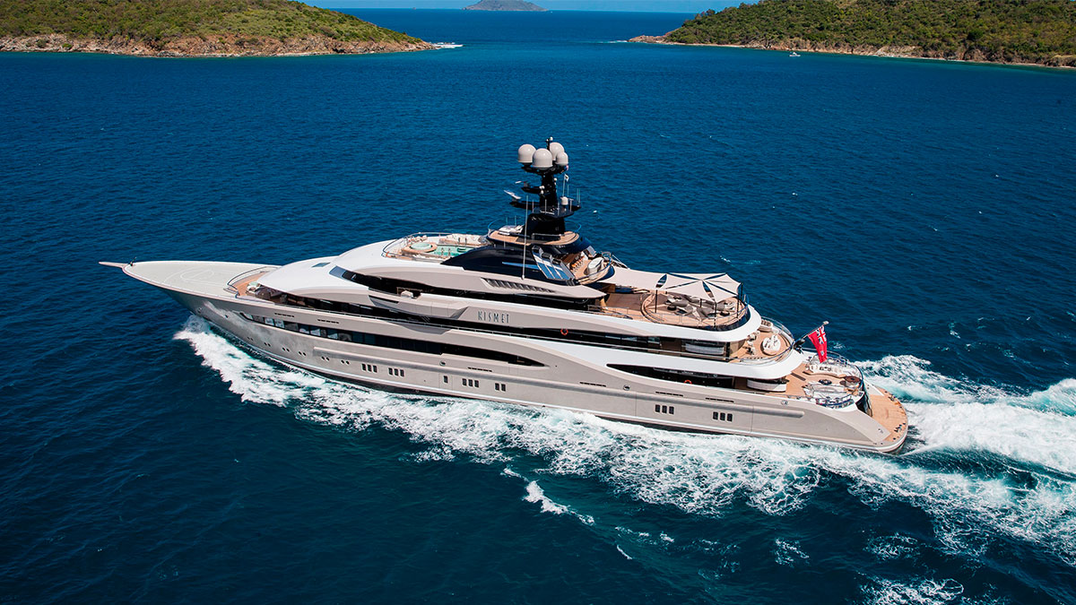 Se vende | El superyate Whisper, antiguo Kismet de Lürssen, sale al mercado por 149 millones de euros
