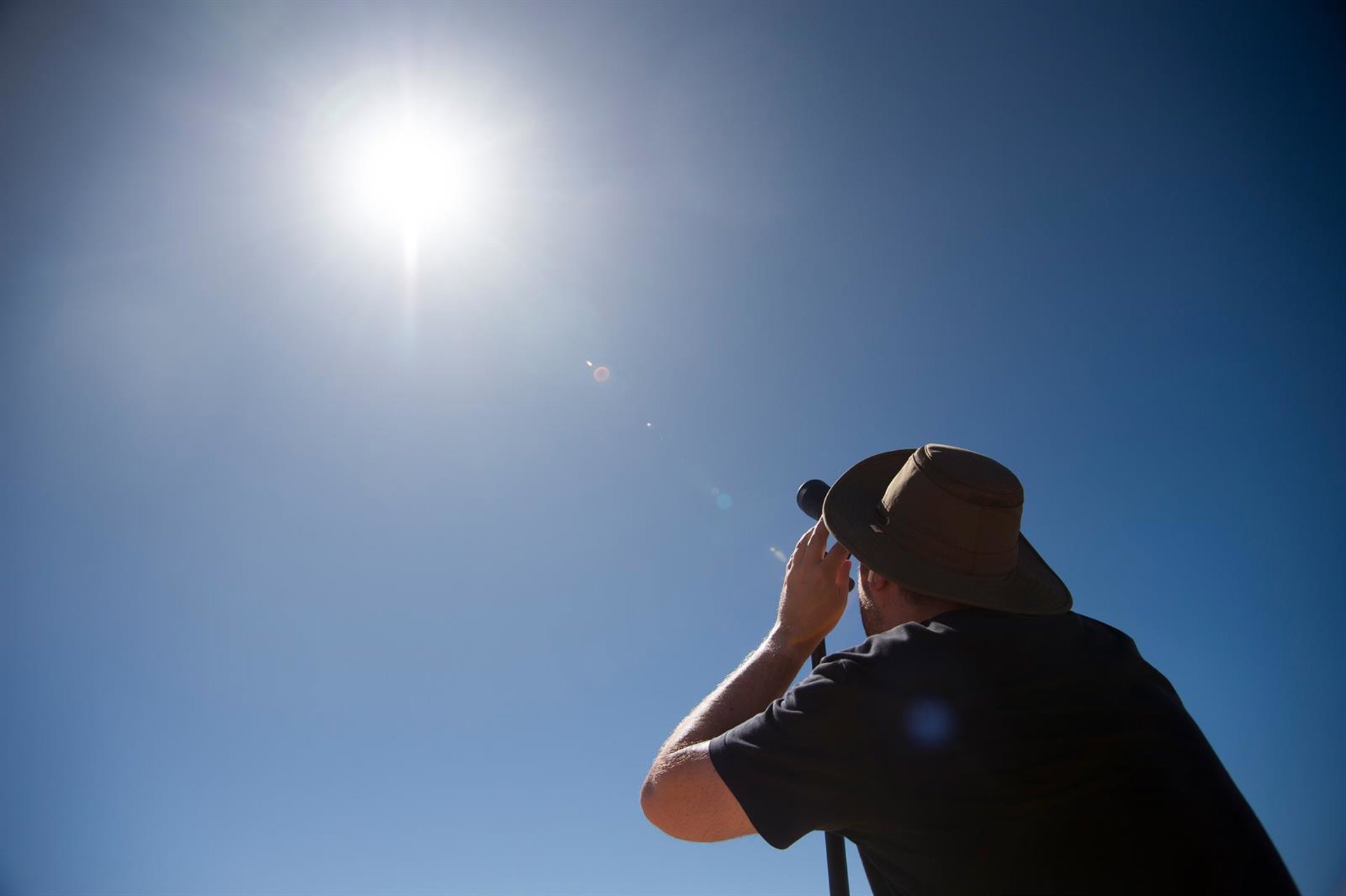 La Aemet confirma buena visibilidad el día del eclipse aunque las temperaturas seguirán siendo altas