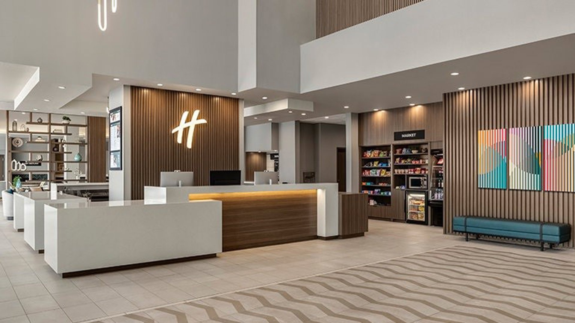 Holiday Inn inaugura en Denver su primer hotel con nuevo diseño de lobby