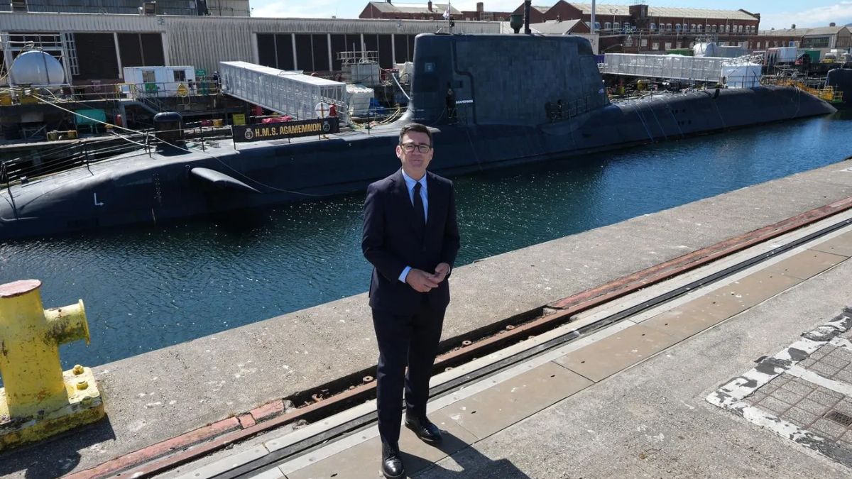 Así es el HMS Agamemnon, el nuevo submarino nuclear británico con un nombre de leyenda