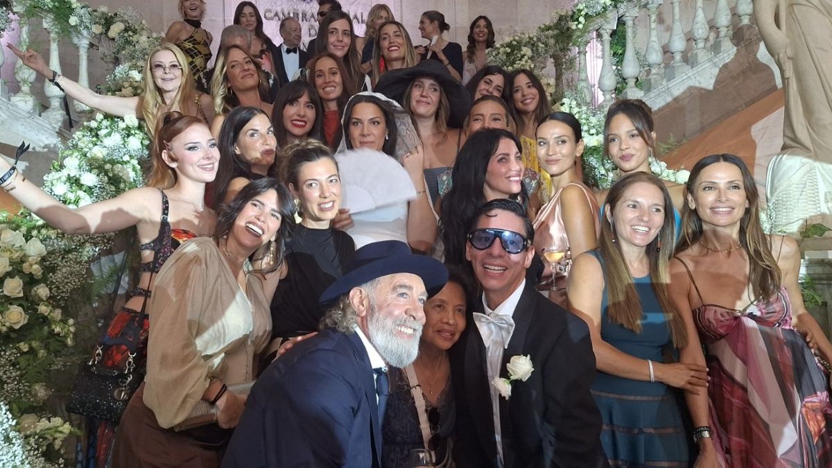 La élite del entretenimiento reunida en la boda de Giulia Sagliocco, hija del presidente de Live Nation