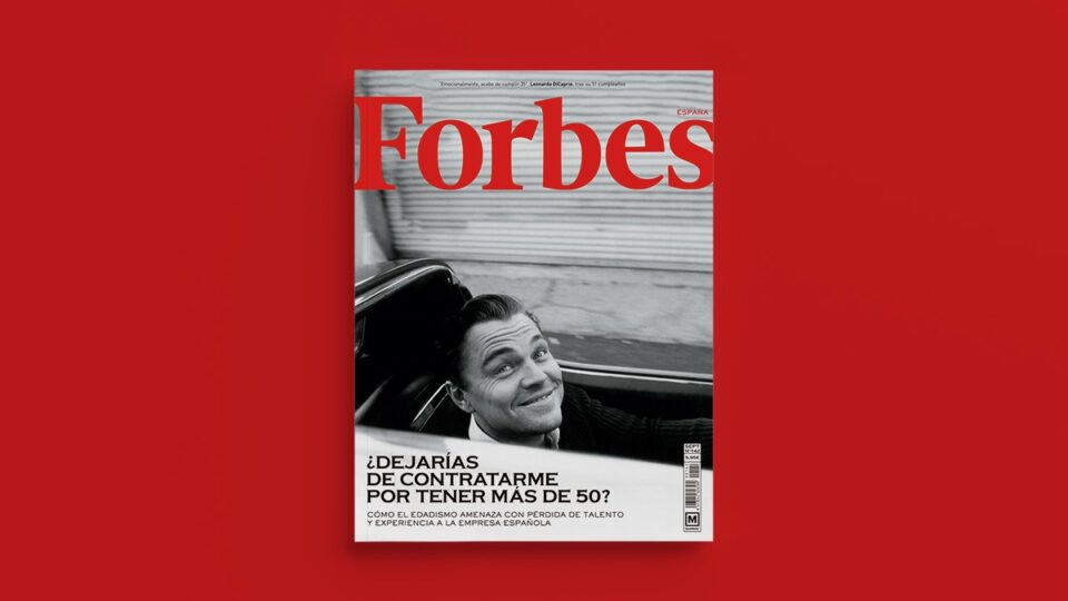 Leonardo DiCaprio se pone al volante del nuevo Forbes: ¿contratarías a alguien mayor de 50 años?