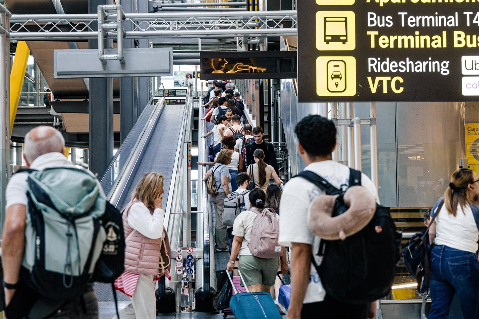 El tráfico aéreo en Europa acumula un crecimiento del 2,4% durante este verano, según Eurocontrol