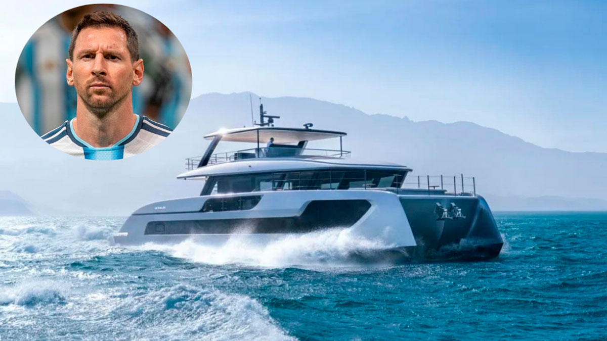 Así es el catamarán de casi 9 millones que acaba de comprar Messi