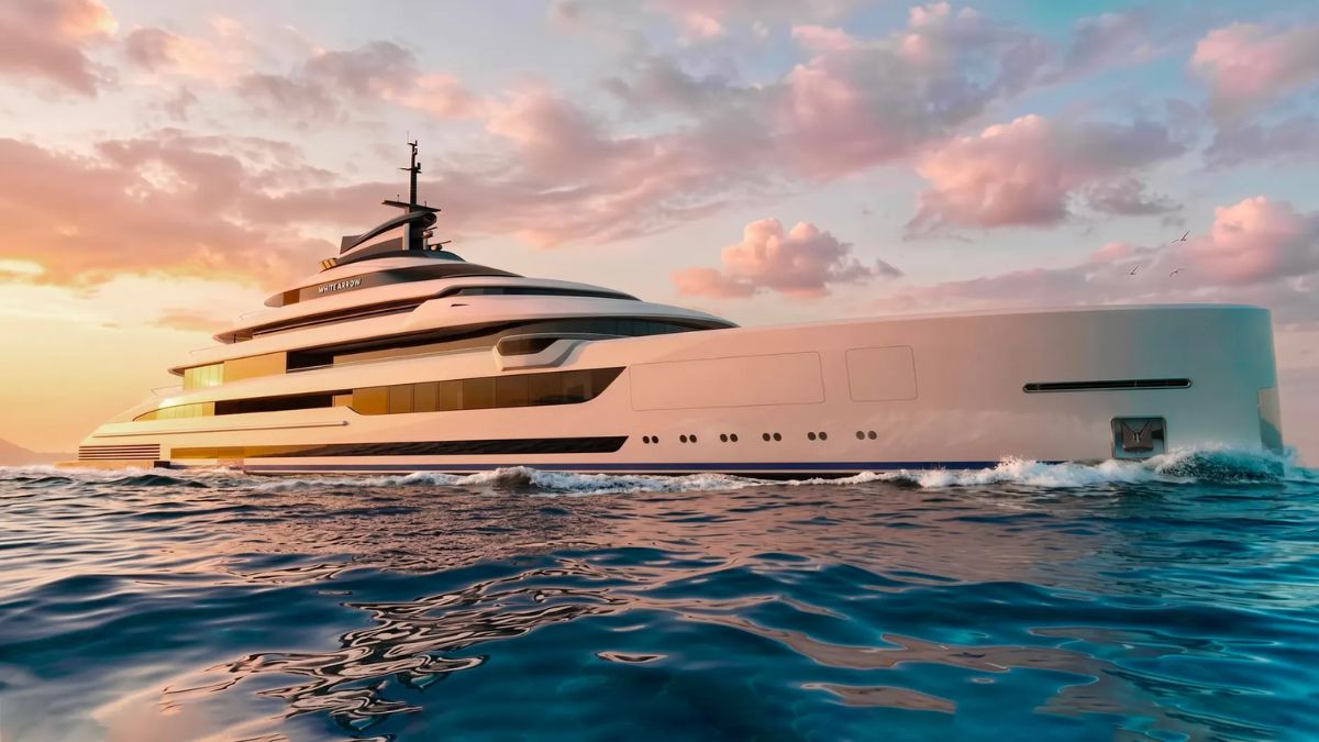 White Arrow, el superyate de Nuvolari Lenard que lleva el lujo residencial a alta mar